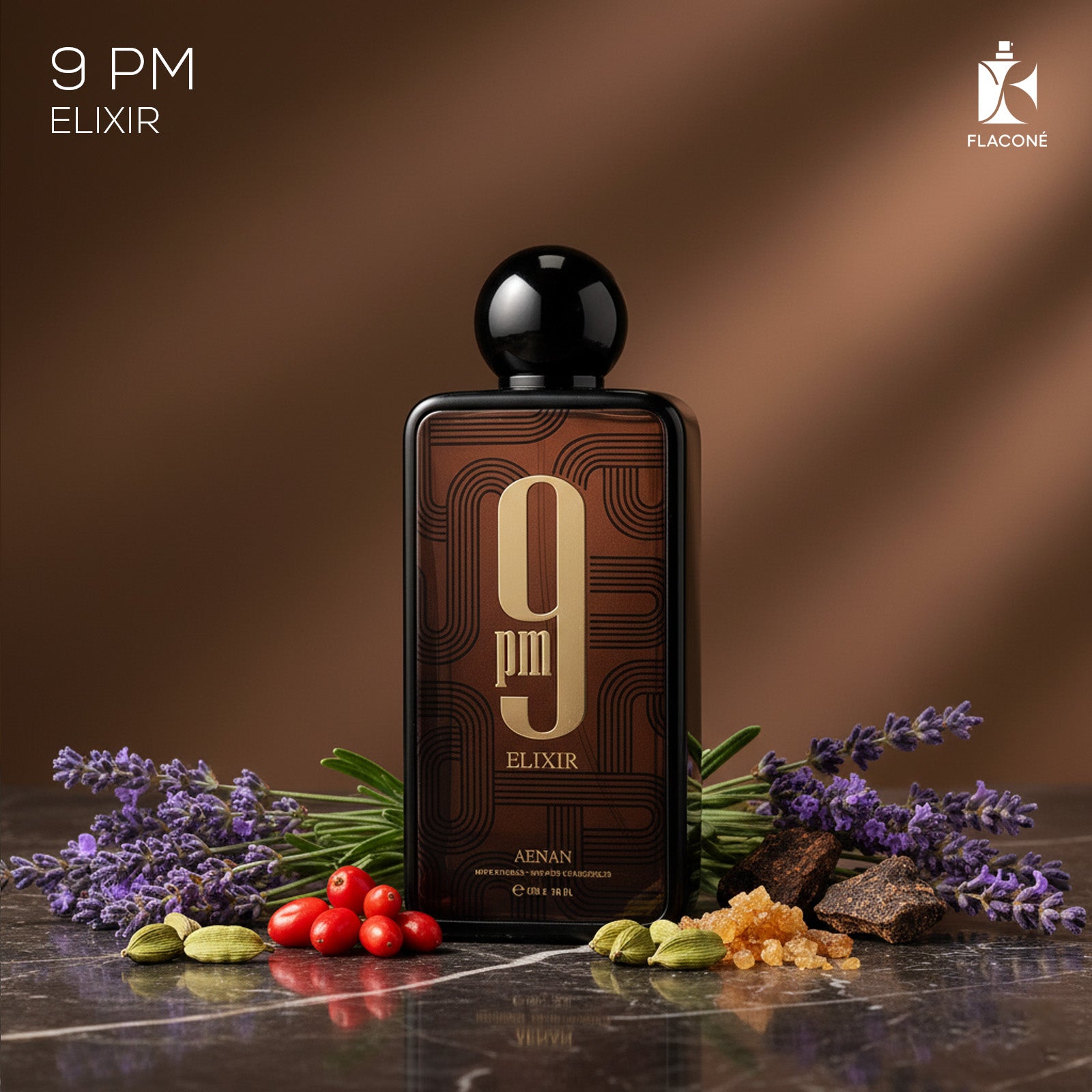Afnan 9 PM Elixir Extrait de Parfum